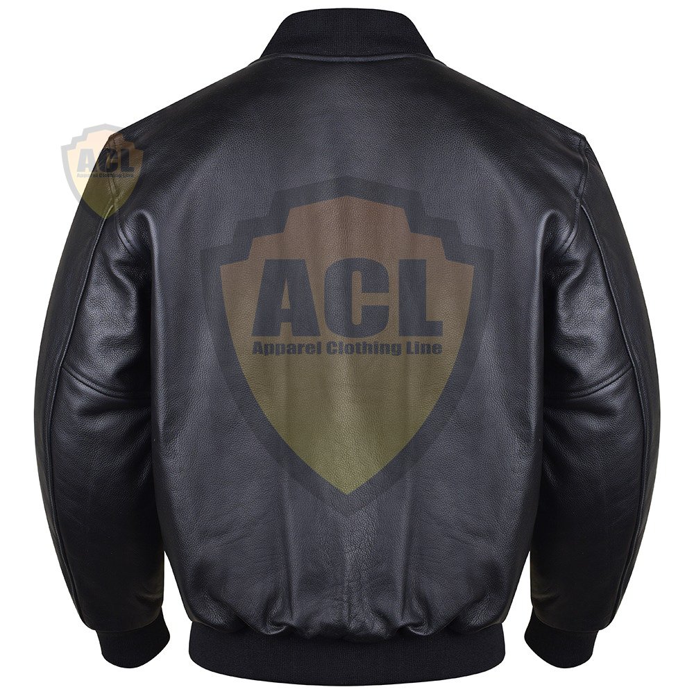 Custom Quality Design Bomber Jacket Men Leather Sleeves Chenille Embroidery Baseball Letterman Varsity Jackets For Mens