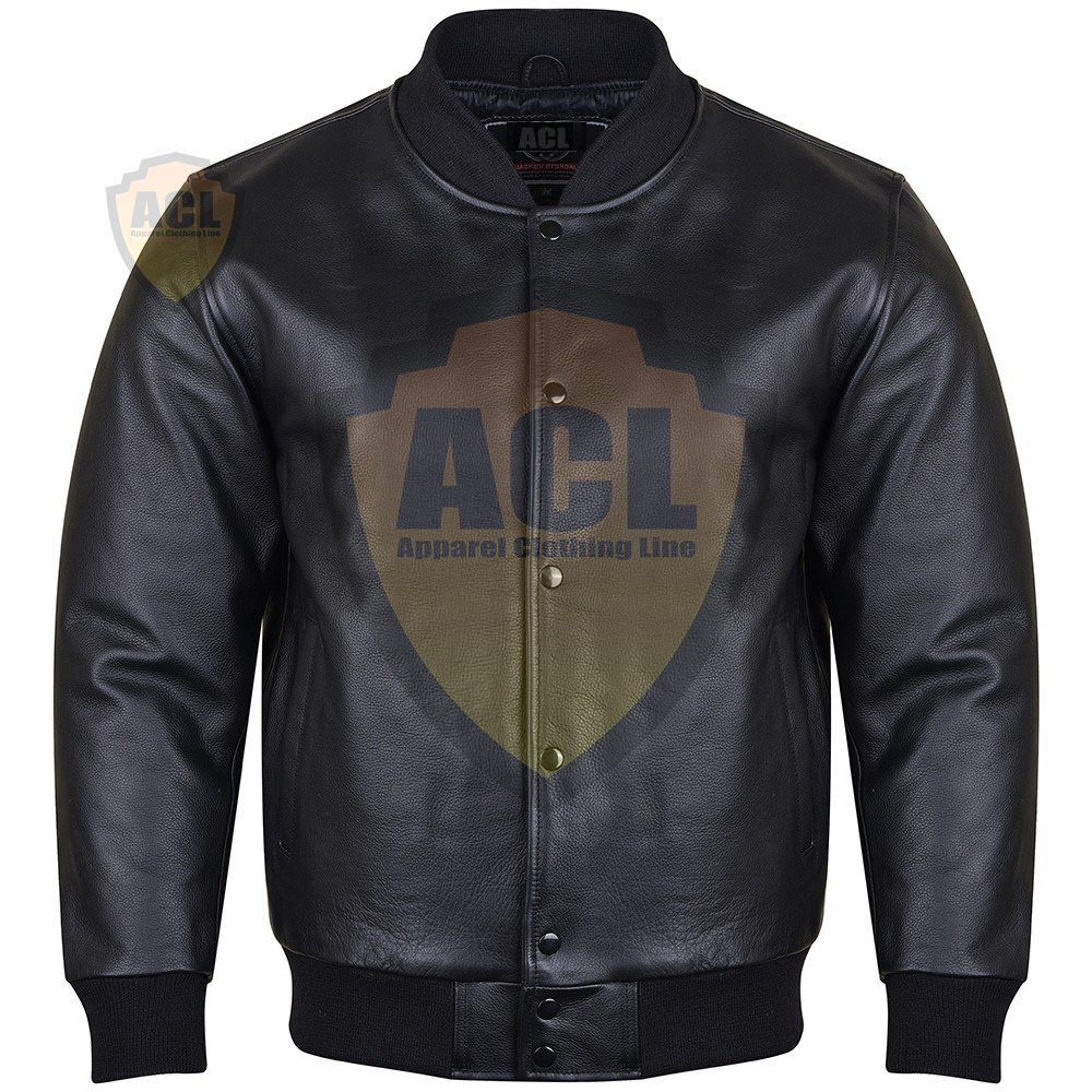 Custom Quality Design Bomber Jacket Men Leather Sleeves Chenille Embroidery Baseball Letterman Varsity Jackets For Mens