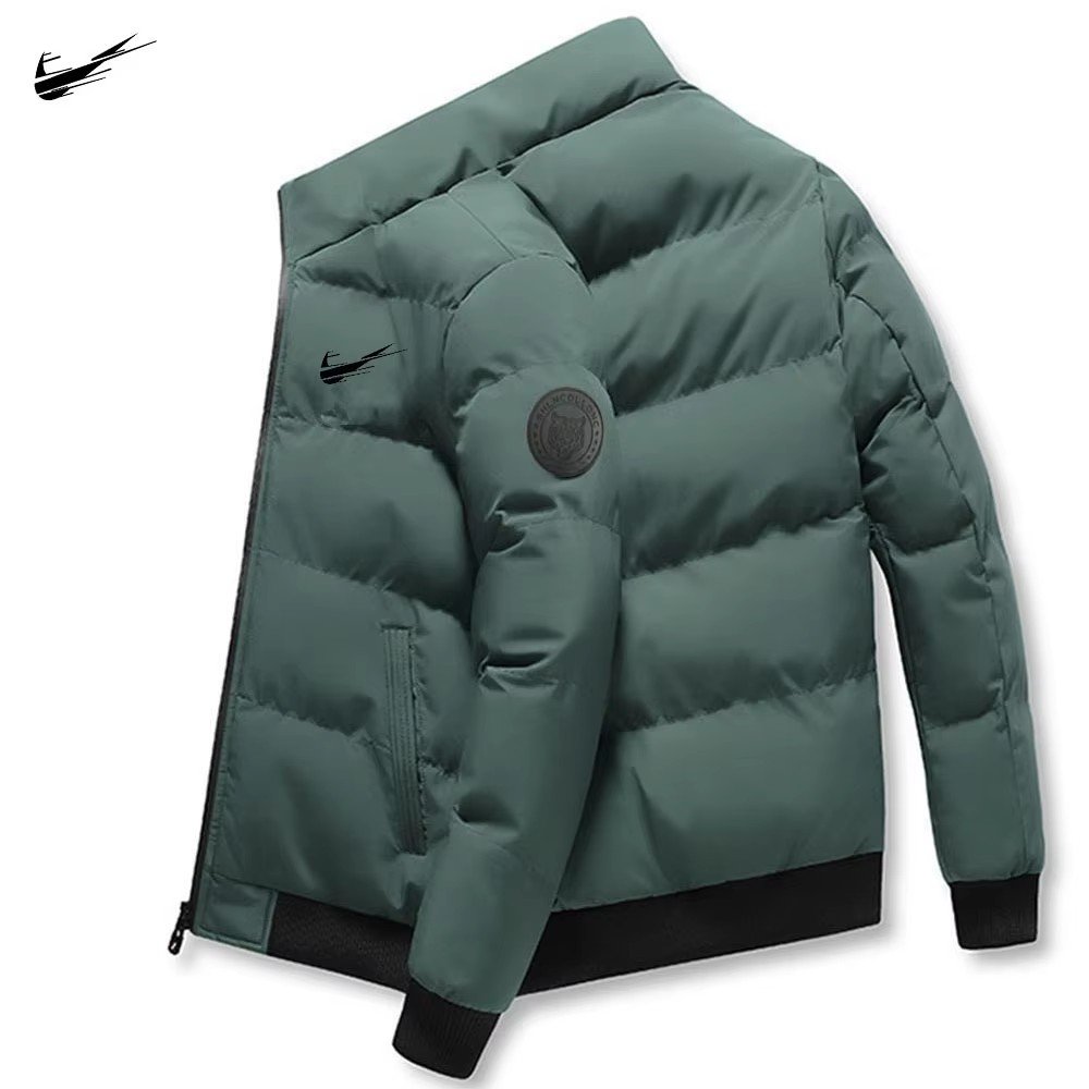 Winter men's standing collar cotton jacket thickened and warm cotton jacket casual cotton jacket hot selling