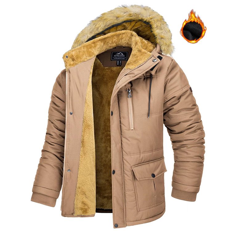 Wholesale Custom Logo Windbreaker Winter Jacket Men Hooded Wind Breaker Jacket Mens Hooded Jackets Coats
