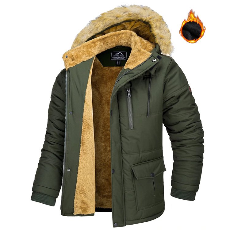 Wholesale Custom Logo Windbreaker Winter Jacket Men Hooded Wind Breaker Jacket Mens Hooded Jackets Coats