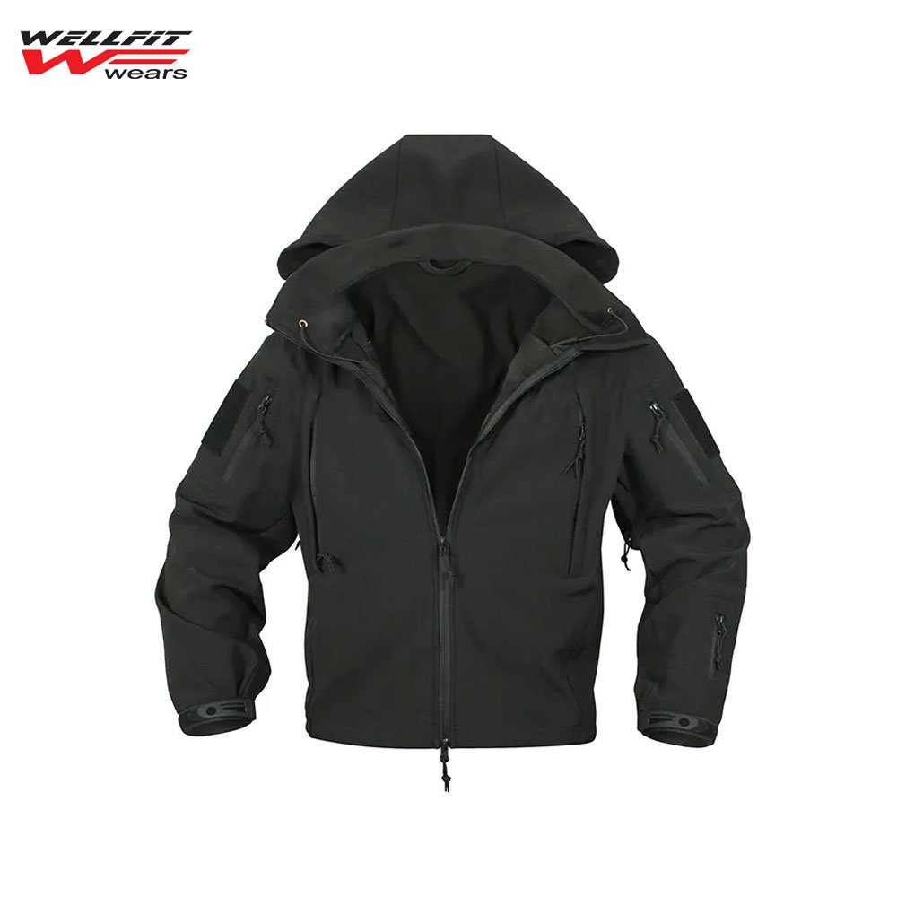 Wholesale Outdoor Multicolor Outdoor Hoodie Uniform Waterproof Softshell Tactical Jacket