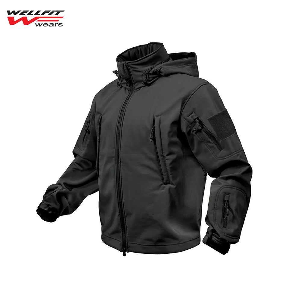 Wholesale Outdoor Multicolor Outdoor Hoodie Uniform Waterproof Softshell Tactical Jacket