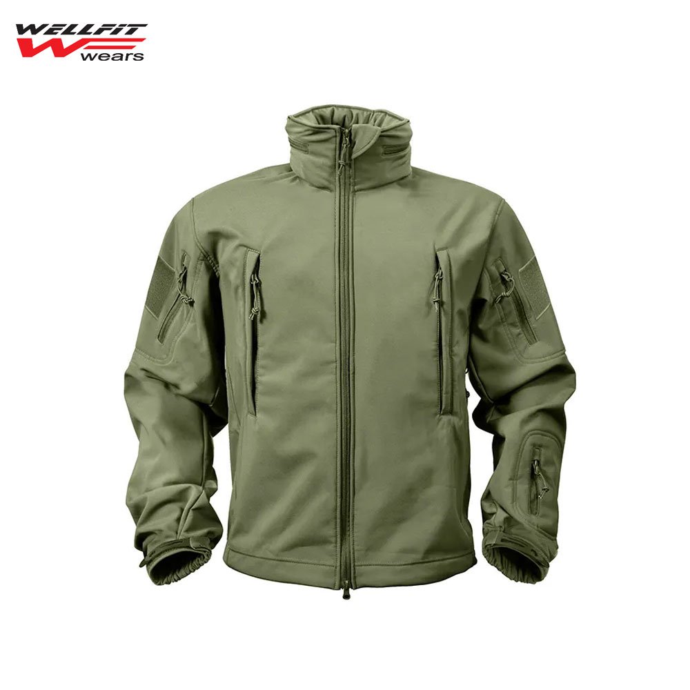 Wholesale Outdoor Multicolor Outdoor Hoodie Uniform Waterproof Softshell Tactical Jacket