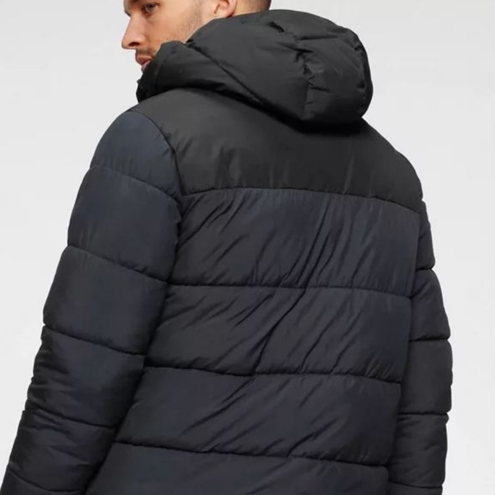 Puffer Jacket Custom Logo Men's Fashion Puffer Jacket Padded Hooded Winter Jacket