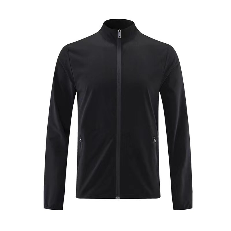 OEM ODM Custom Logo Autumn Stand Collar Men's Windbreaker Ultra Jacket Outdoor Sports Jogger Track Jackets Men Jacket