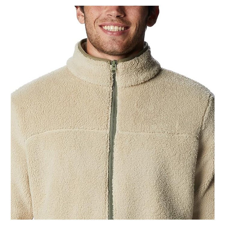 Custom Warm Comfort Zipper Sherpa Jacket Winter Polyester Winter Fleece Jacket Men's Sports Winter jacket