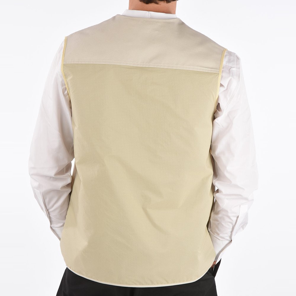 Outdoor Work Vest Mens Custom Logo Fishing Photography Vests Jacket Plus Size Men's Multi Pocket Mesh Utility Vest Waistcoats