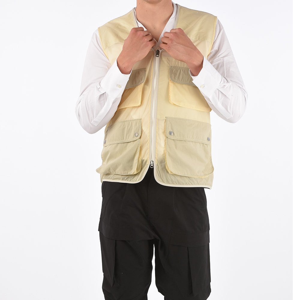 Outdoor Work Vest Mens Custom Logo Fishing Photography Vests Jacket Plus Size Men's Multi Pocket Mesh Utility Vest Waistcoats