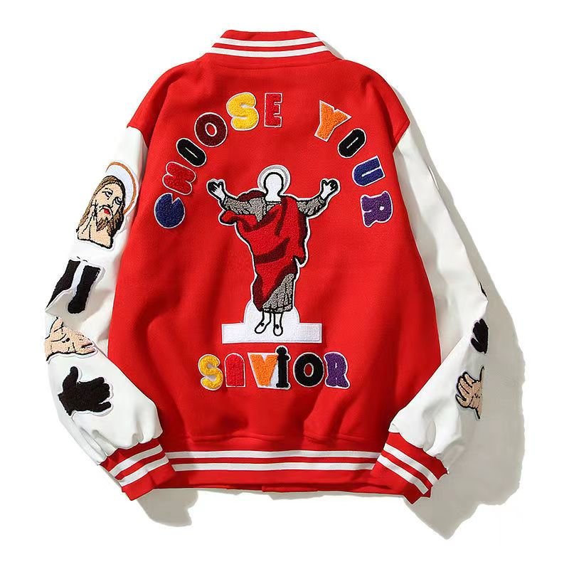 Custom Tapestry Zip Up Jackets Plus Size Men's Coats Thicken Warm Hooded Coat Designers Clothing Streetwear Jacket