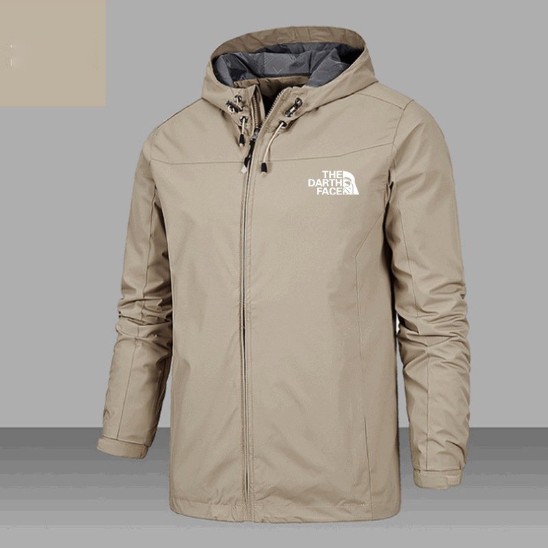 Custom Logo OEM Logo Men's Quick Dry Coat Men Outwear Windbreaker Jacket with Long Sleeve Advertising Company Logo Printing