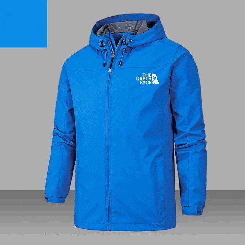 Custom Logo OEM Logo Men's Quick Dry Coat Men Outwear Windbreaker Jacket with Long Sleeve Advertising Company Logo Printing