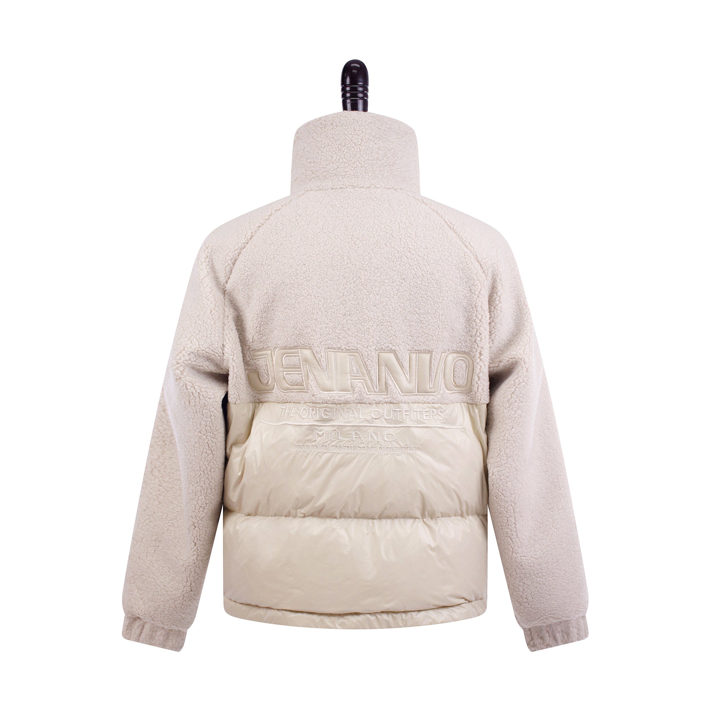 Newest design young people popular outdoor windproof bomber jacket men puffer shiny coat softshell fabric