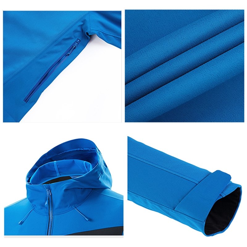 Custom High Quality Outdoor Storm Jacket Men And Women Mountaineering Windbreaker Jacket Storm Cotton-padded Jacket