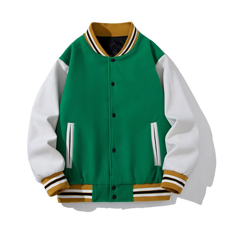 Popular autumn and winter new Baseball uniform cotton padded jacket loose lovers men's jackets