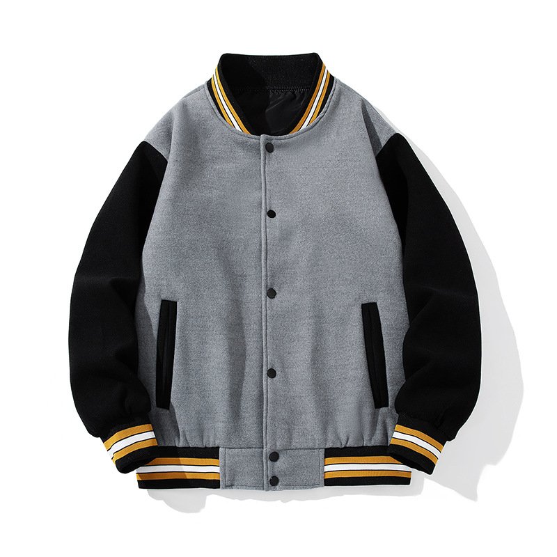 Popular autumn and winter new Baseball uniform cotton padded jacket loose lovers men's jackets