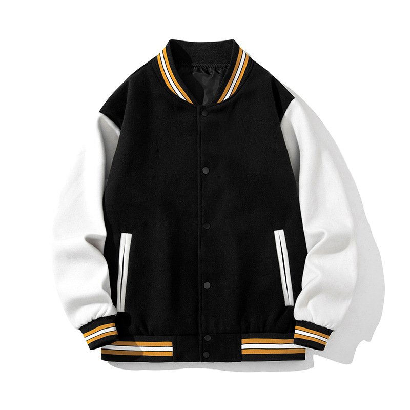 Popular autumn and winter new Baseball uniform cotton padded jacket loose lovers men's jackets