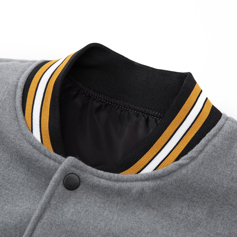 Popular autumn and winter new Baseball uniform cotton padded jacket loose lovers men's jackets