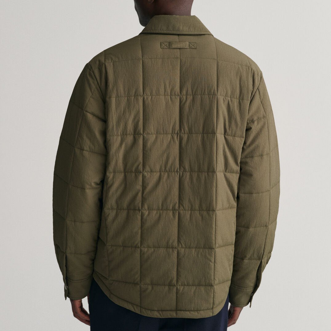 Wholesale Custom Winter Windbreaker Men's Collar Jacket Outdoor Quilted Jacket For Men