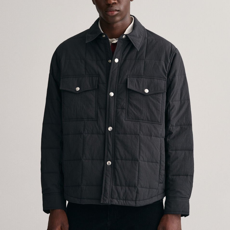 Wholesale Custom Winter Windbreaker Men's Collar Jacket Outdoor Quilted Jacket For Men