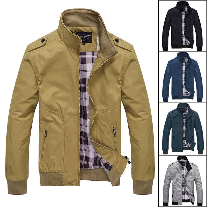 men's jackets Casual Work Designer Pilot biker jacket Comfortable Canvas Over-sized Clothing men's coats