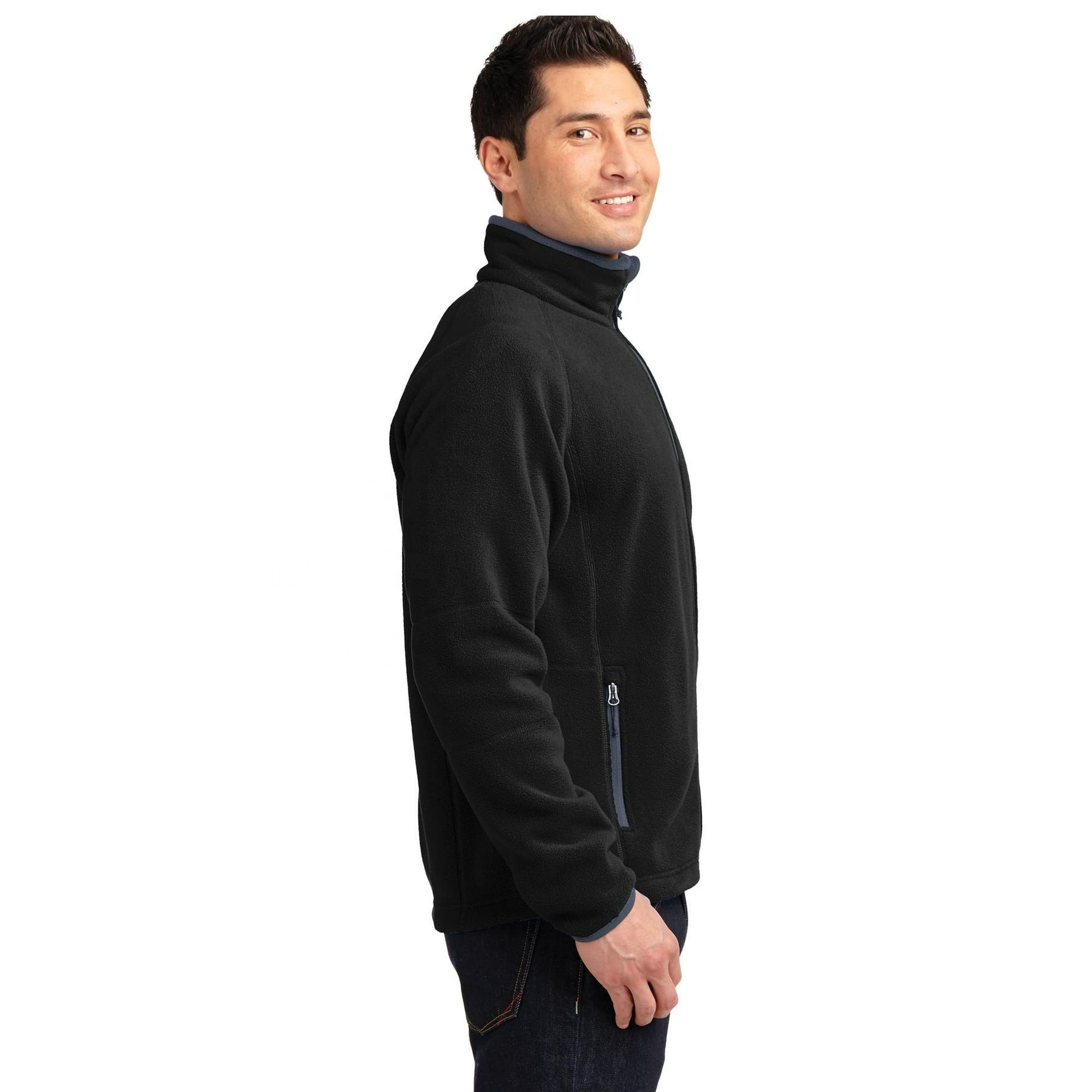 Port Authority Mens Enhanced Value Fleece Full-Zip Jacket Fleece Filling Men's Jackets