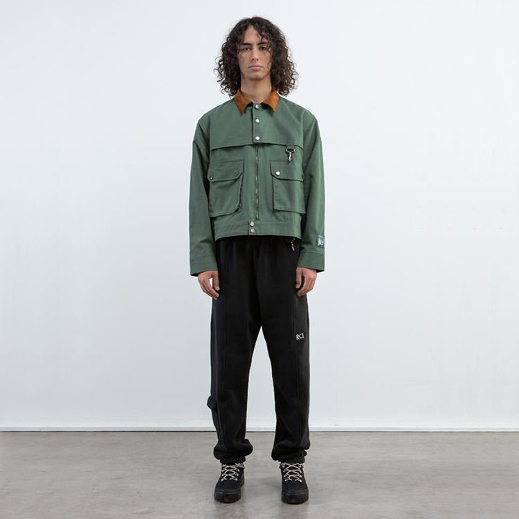 High Quality Custom Plain Lined Heavy Canvas Gusseted Casual Pockets Coaches Jacket Trendy Designer Work Men'S Jacket