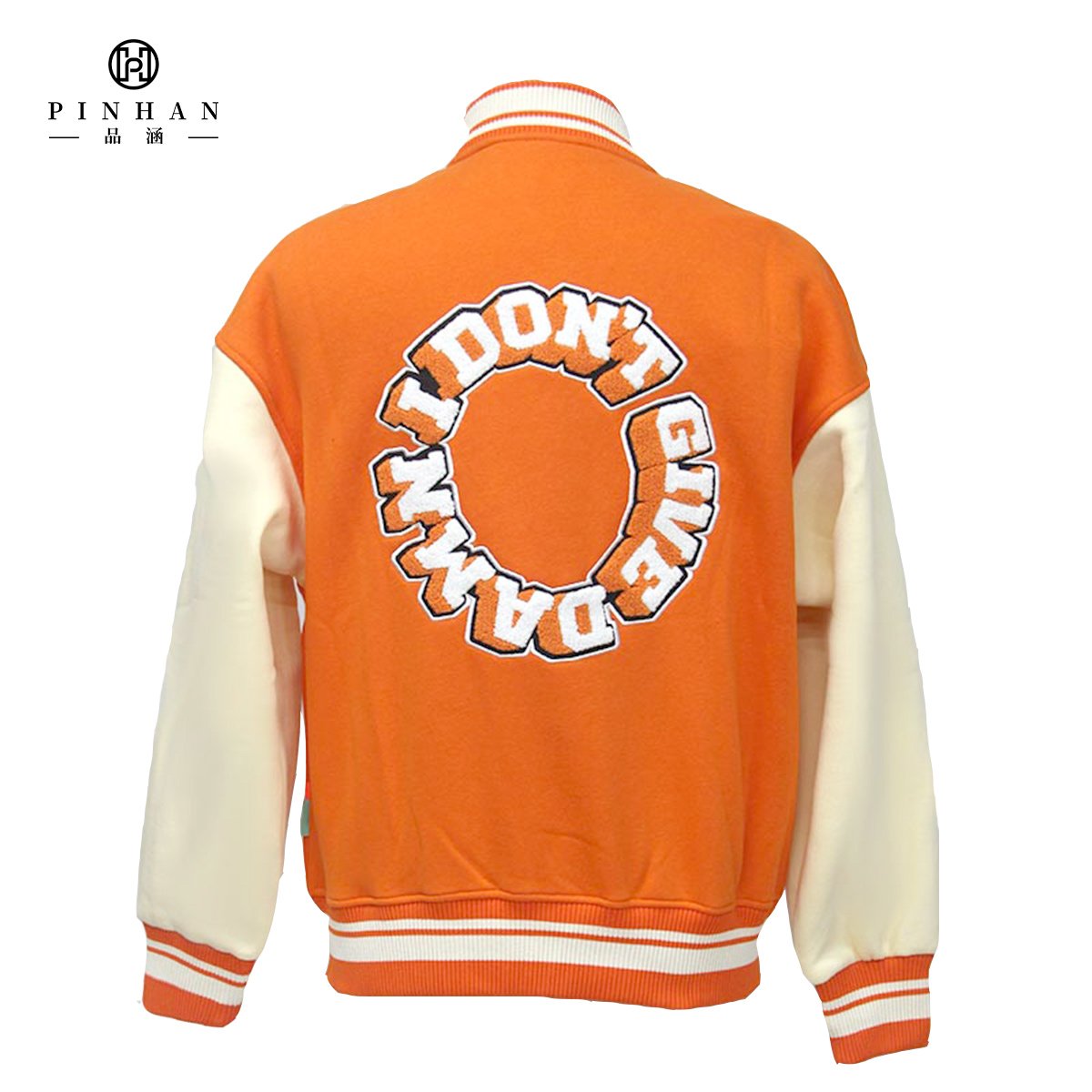 High Quality Men's Sport Outwear Varsity Jacket with Custom Design Cuffs Button Closure Hot Selling Women's Coat Causal