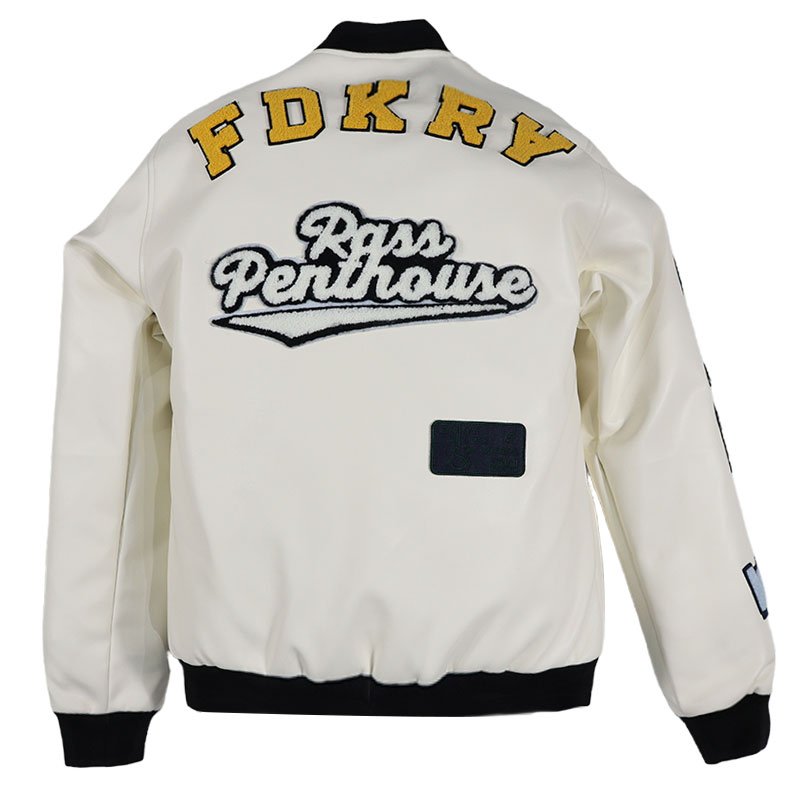 2024 Hot Style Men's Baseball Varsity Jacket Customized Chenille Patch Jacket for Men Custom Logo Men's Jacket