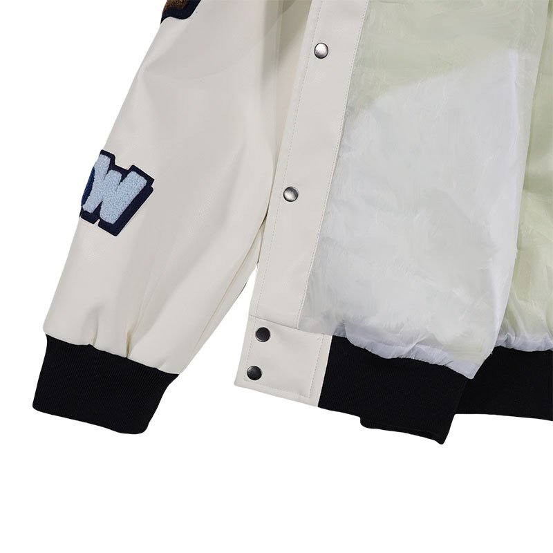 2024 Hot Style Men's Baseball Varsity Jacket Customized Chenille Patch Jacket for Men Custom Logo Men's Jacket