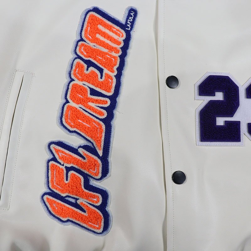 2024 Hot Style Men's Baseball Varsity Jacket Customized Chenille Patch Jacket for Men Custom Logo Men's Jacket