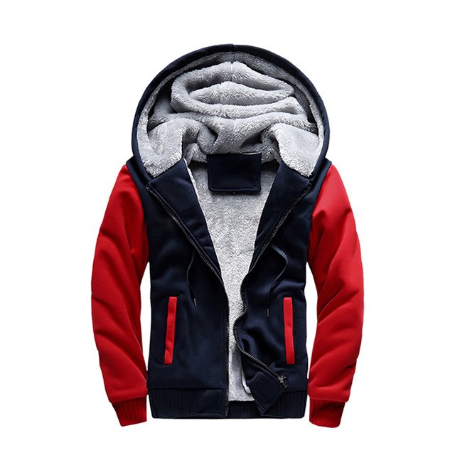 Winter Men's Bomber Hooded Baseball Uniform Men's Korean Version Of Sports With Velvet And Thickening Men's Jackets