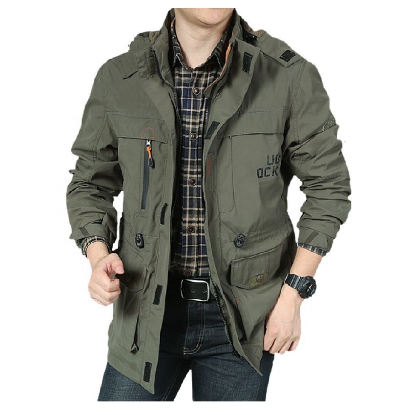 Custom great quality men's thin outdoor trench coat jacket men's wear coat men's jackets with pockets