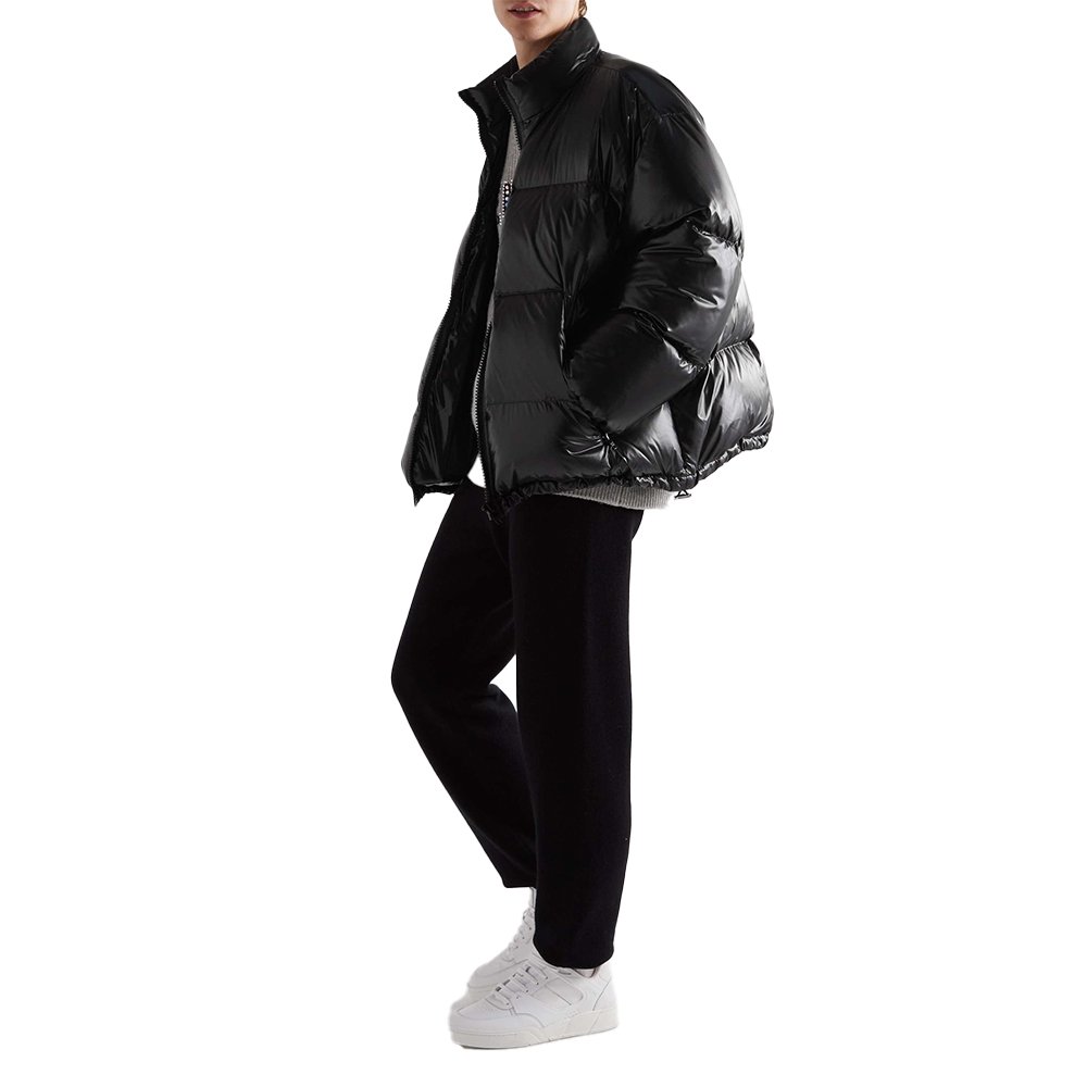 Custom Logo Winter Warm Men Puffer Jacket Wholesale Purple Color Men Puffer Jackets