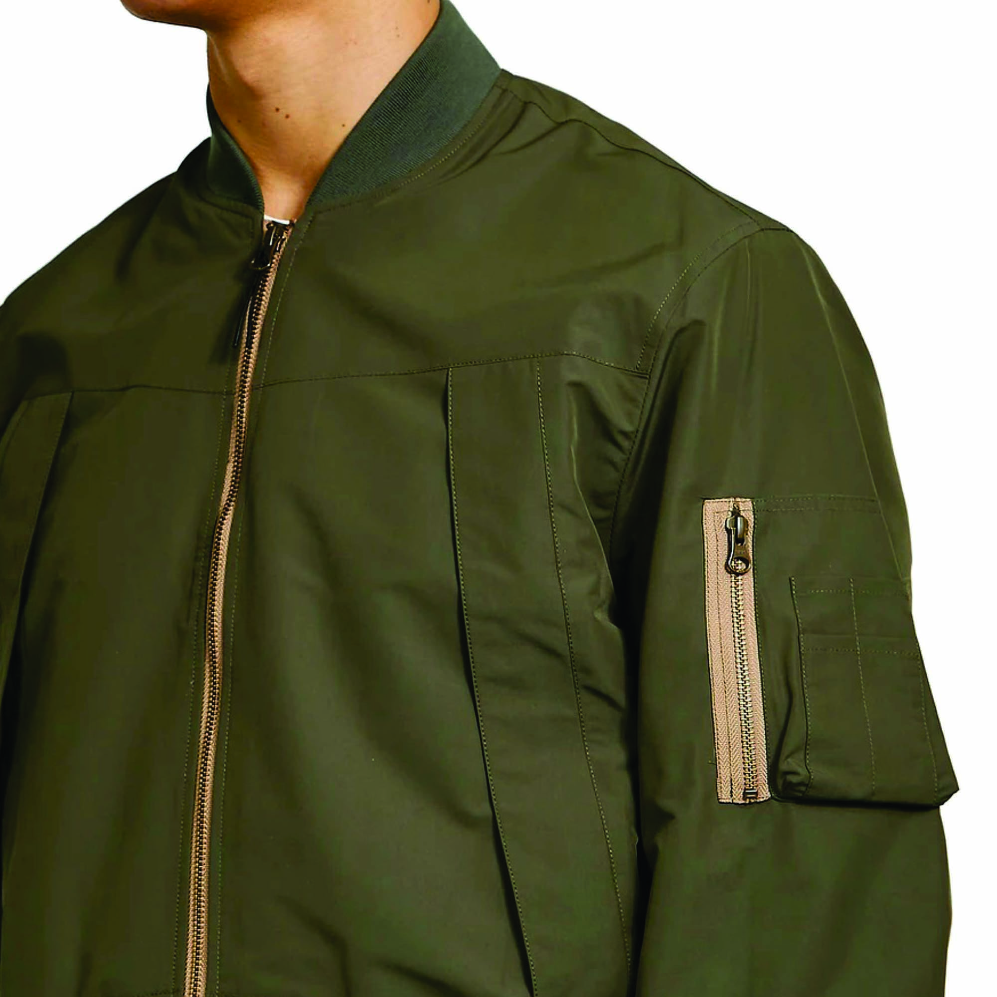 Wholesale Custom Winter Windbreaker Wholesale Men Plus Size Men's Jackets Plain Nylon Satin Bomber Men's Jackets