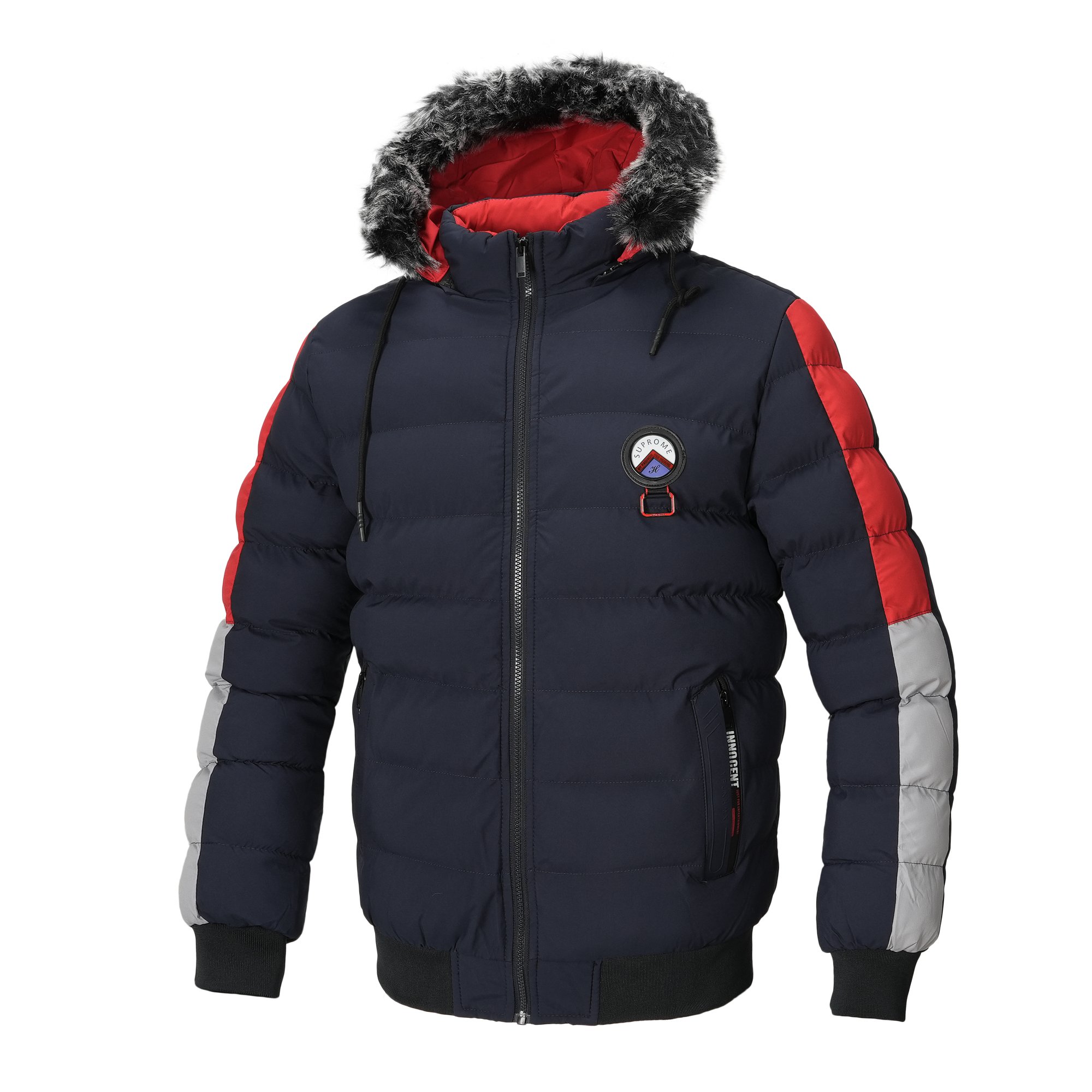 2023 Parkas Para Hombre Winter Cotton-padded Youth Hooded Jacket Men Parka Jackets Men's Down Bubble