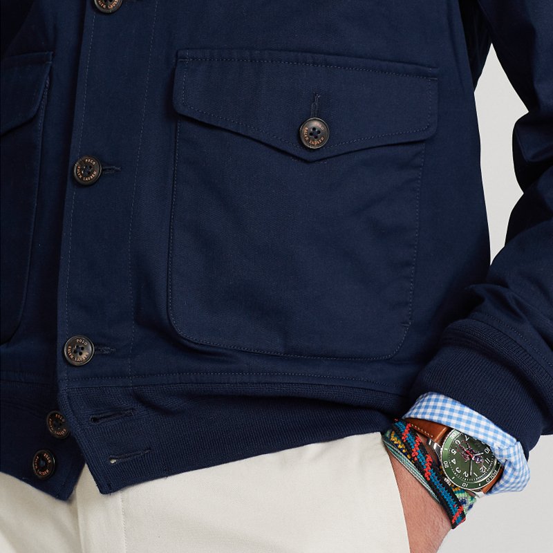 Regular fit Custom color Full-Zip single-breasted Jacket for men