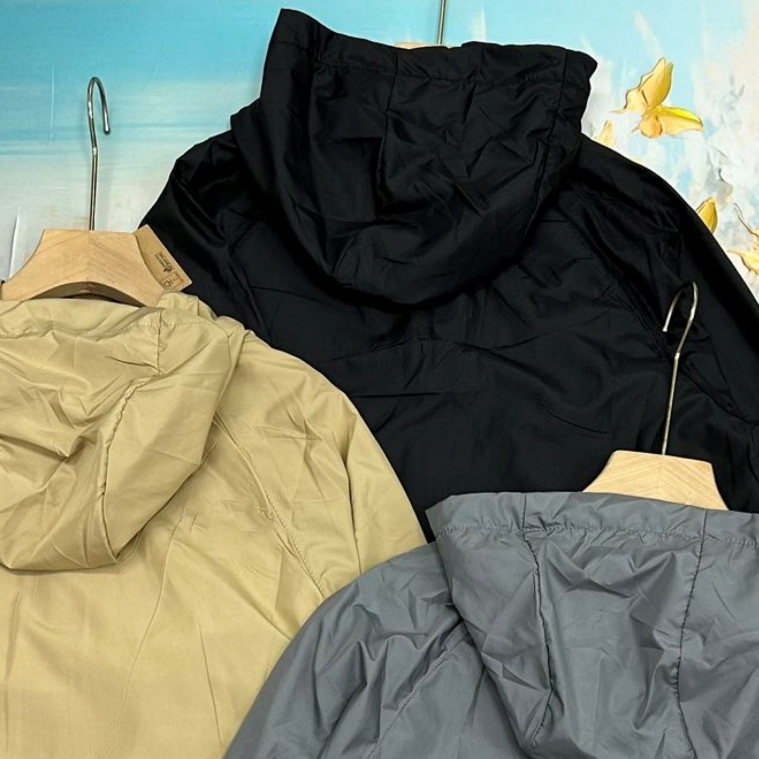 Custom logo North Outdoor waterproof lightweight jacket for men hooded casual hiking face men's hardshell jacket
