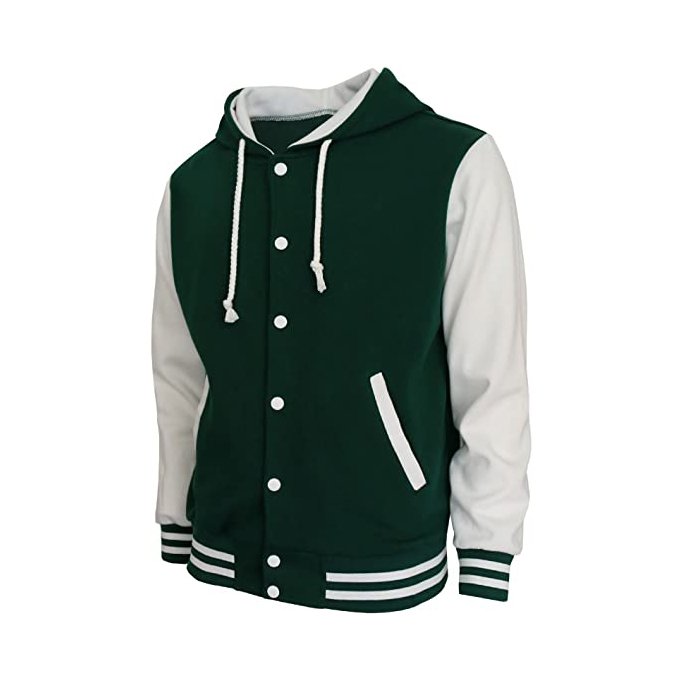 Men's Winter Clothe Custom Letterman Bomber Jacket / Wholesale Blank Baseball Letterman College Jacket