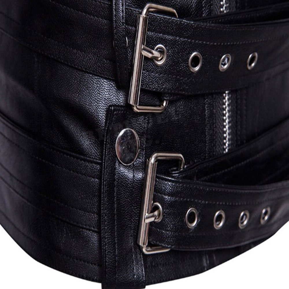 2024 Customizable Men's Genuine Leather Jacket New Fashion Trend Stand Breathable Heated Winter Pattern High Quality Fabric