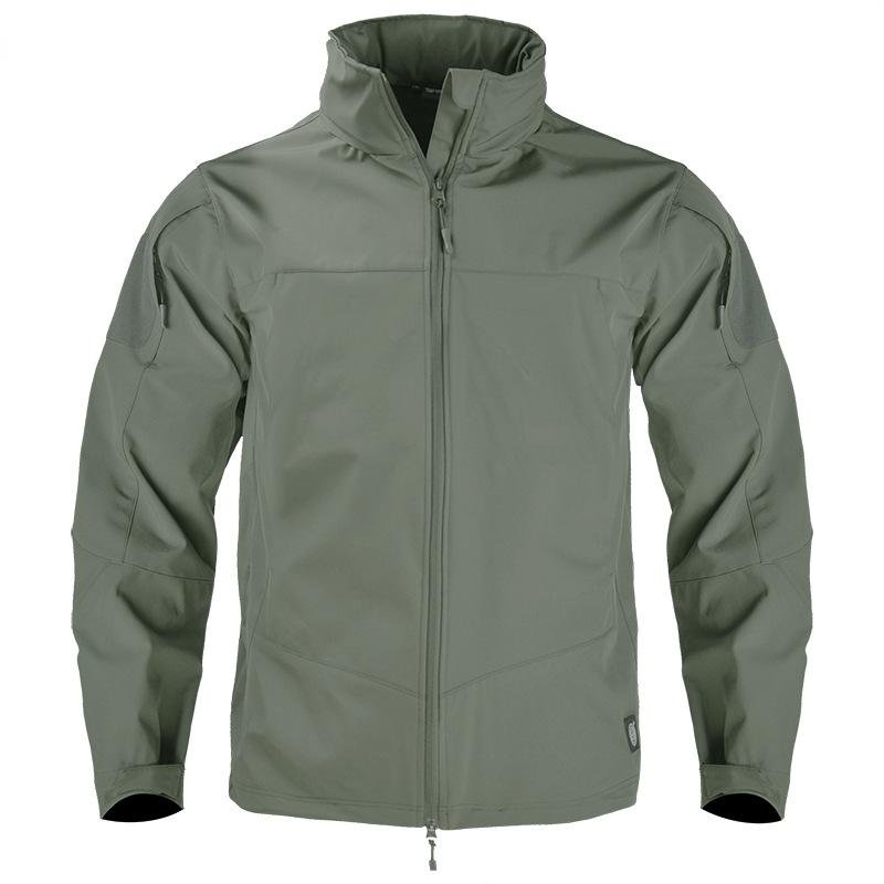 Lightweight Urban Tactical Sharkskin Soft Shell Jacket Windproof and Waterproof Outdoor Men's Jacket