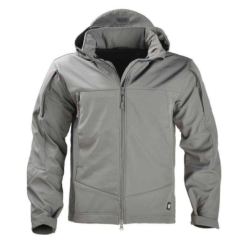 Lightweight Urban Tactical Sharkskin Soft Shell Jacket Windproof and Waterproof Outdoor Men's Jacket