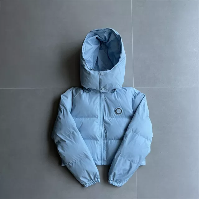 Custom Printed Padded Bubble jackets Women Short Body Zipper Windbreaker Printed Puffer Manufacturer Cropped puffer Girls jacket