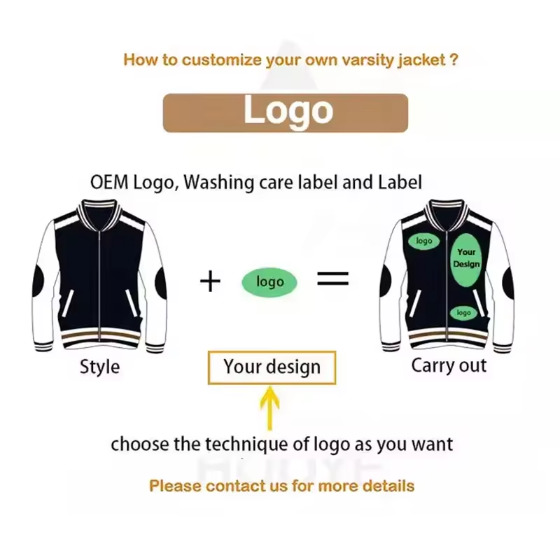 Custom Manufacturer High Quality Embroidery Leather Jacket Sleeves Letterman Varsity Jackets For Men Varsity Jackets For Men