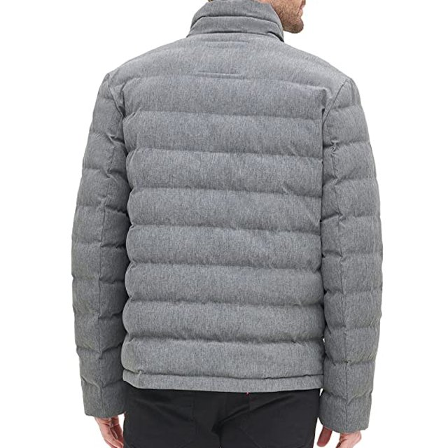 High Quality Heated Custom Made Cotton Multi Size Stand Collar Hooded Men Jacket Street Fashion Wear Waterproof Puffer jacket