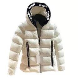 Stylish Men's Winter Jacket Genuine Leather Waterproof Manufacturer's Custom Embroidered Chenille Patch Varsity Letterman Style