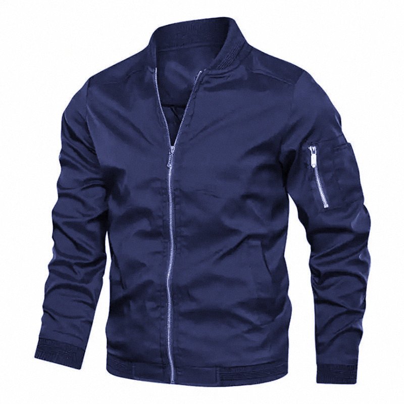 Men Cheap Fashion Jacket Light Weight Jacket Windbreaker Custom Plus Size Men's Jackets