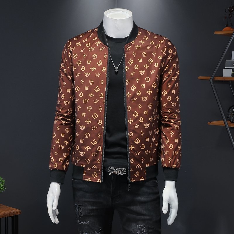 Wholesale 2024 Autumn/Winter New European and American Men's Slim Fit Fashion Jackets Large Loose Jackets Men's Jackets