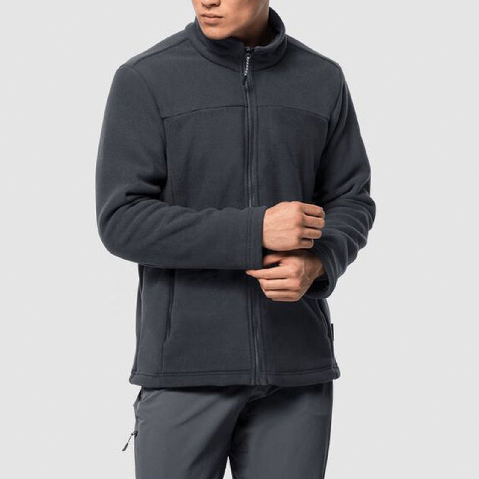 Men's Jacket Coat Custom LOGO Hoodie Parka 3 in 1 Winter Warm Fleece Jacket Patchwork Windbreaker Waterproof Jacket for Men