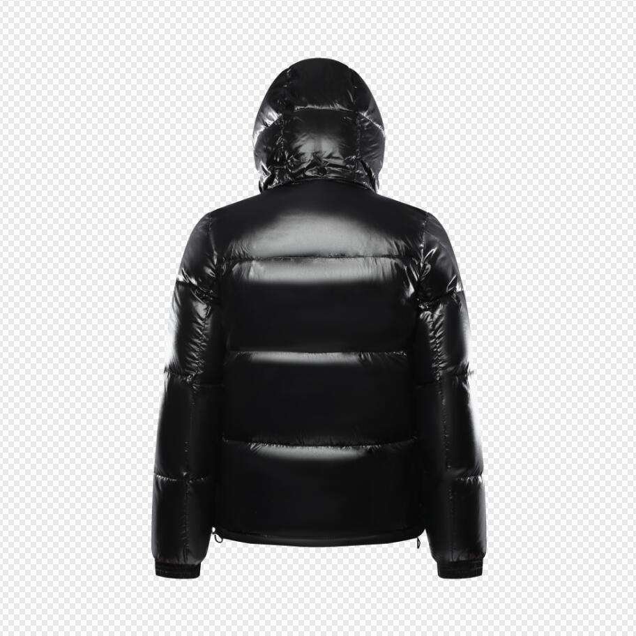 Wholesale Winter bubble padded puffer jacket Goose Down Mens Duck Down Jacket Winter Shiny Down Jacket for men